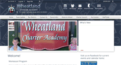 Desktop Screenshot of charter.wheatlandsd.com